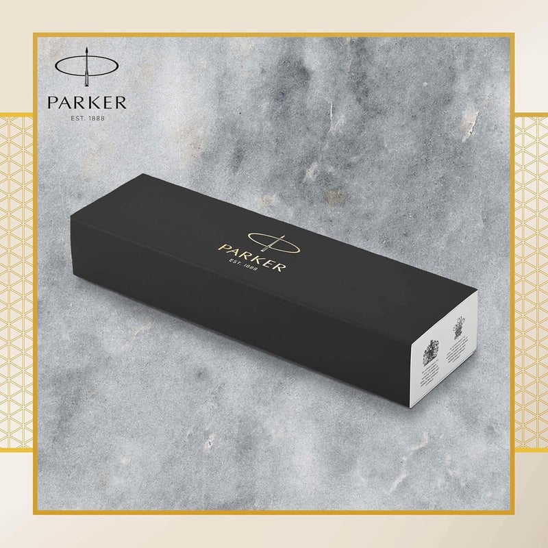 Parker IM Premium Warm Grey Rollerball Pen with Gold Trim - Gift Boxed - Image 5